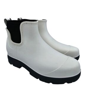 UGG Droplet Chelsea Rain Boots in White